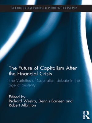 cover image of The Future of Capitalism After the Financial Crisis